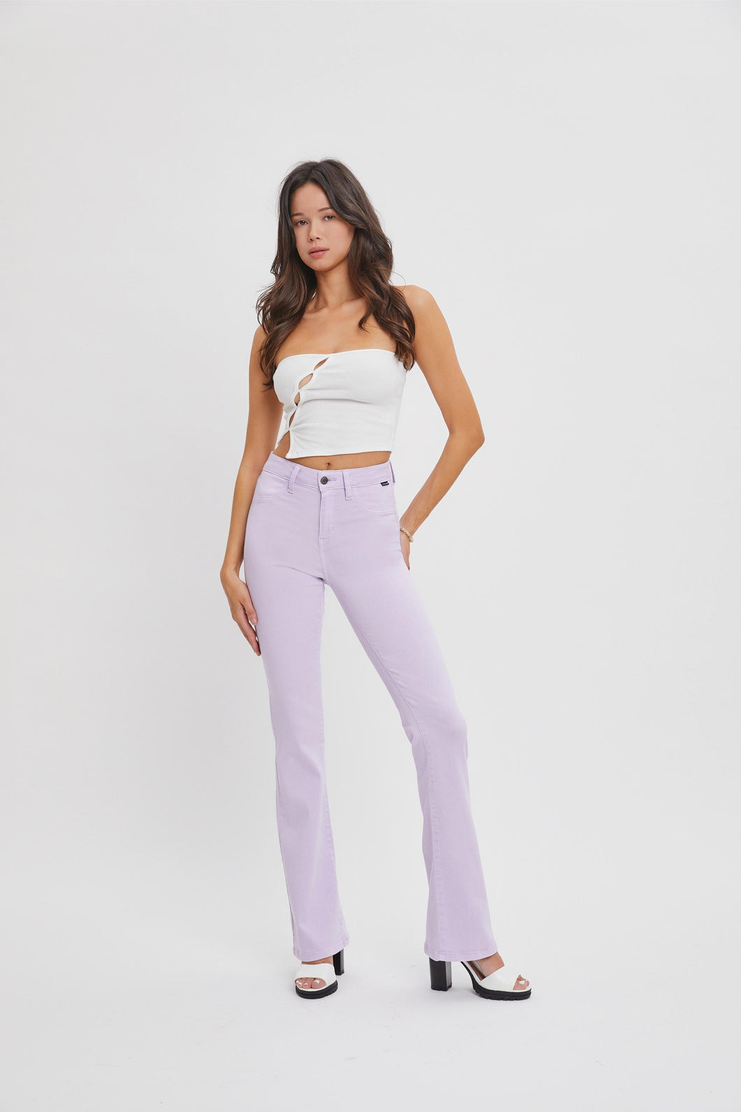 Lavender Pop Jeans