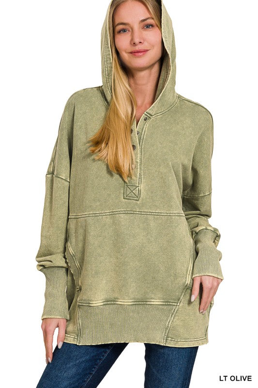 Olive Hoodie