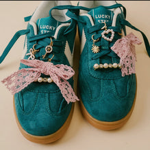 Load image into Gallery viewer, Key to my Heart Shoe Charms
