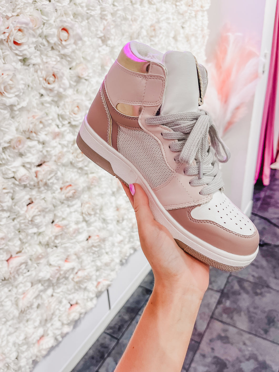 The Mauve Rebecca Sneakers