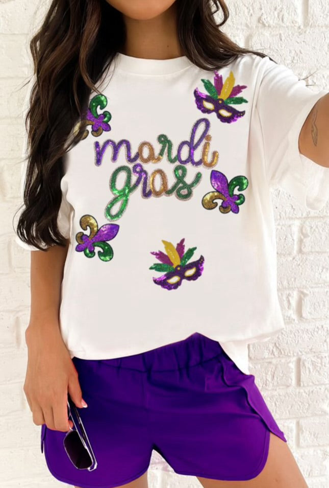 Mardi Gras Tee