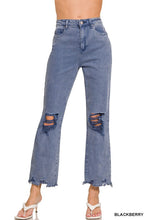 Load image into Gallery viewer, Dessie Distressed Jeans
