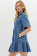 Load image into Gallery viewer, Ella Claire Denim Dress
