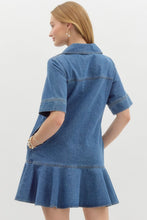 Load image into Gallery viewer, Ella Claire Denim Dress
