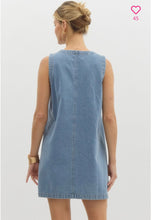 Load image into Gallery viewer, Classy Denim Dress
