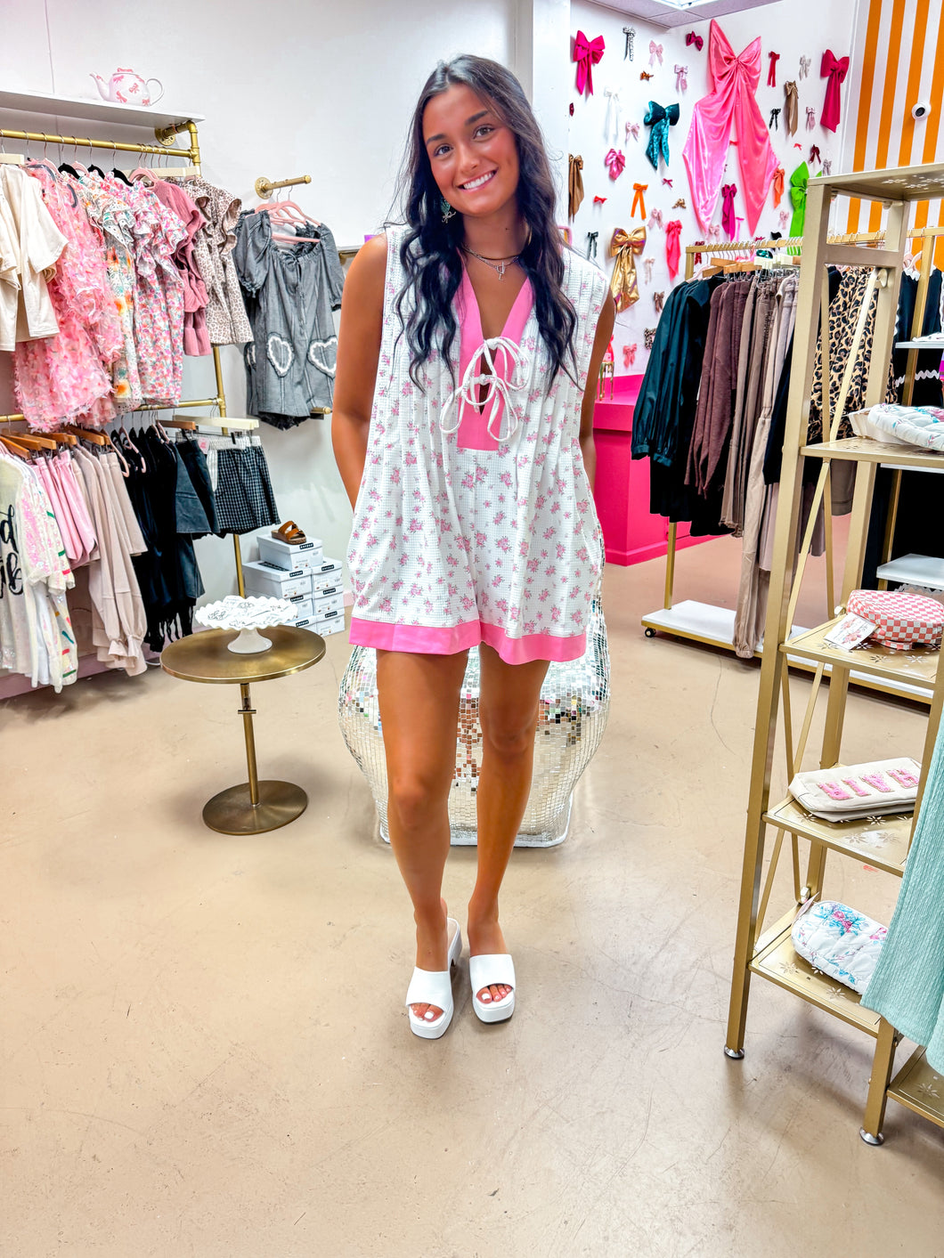 Sweet Rose Romper