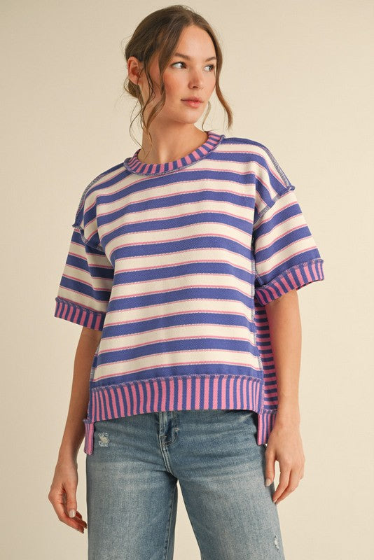 Samantha Stripe Top