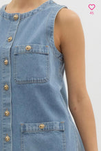 Load image into Gallery viewer, Classy Denim Dress
