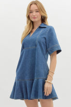 Load image into Gallery viewer, Ella Claire Denim Dress
