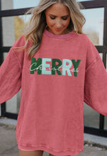 Load image into Gallery viewer, Merry Christmas Corded Top
