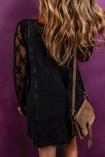 Load image into Gallery viewer, Betty Black Overall Dress
