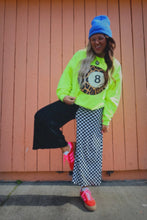 Load image into Gallery viewer, Half &amp; Half Emy Ave Cropped  Checkered Pants
