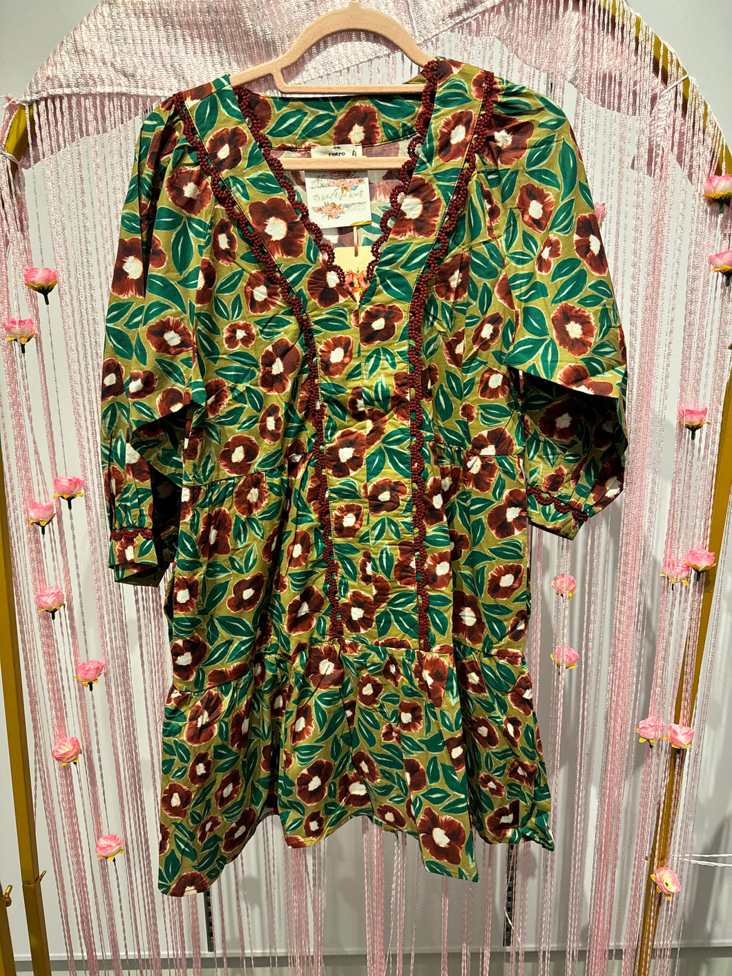 Floral Cosmos Dress